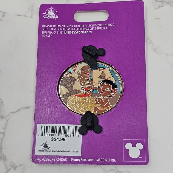 Disney D23 Expo 2024 Moana With Family Spinner Limited Edition LE 1000 Pin - Picture 3 of 4